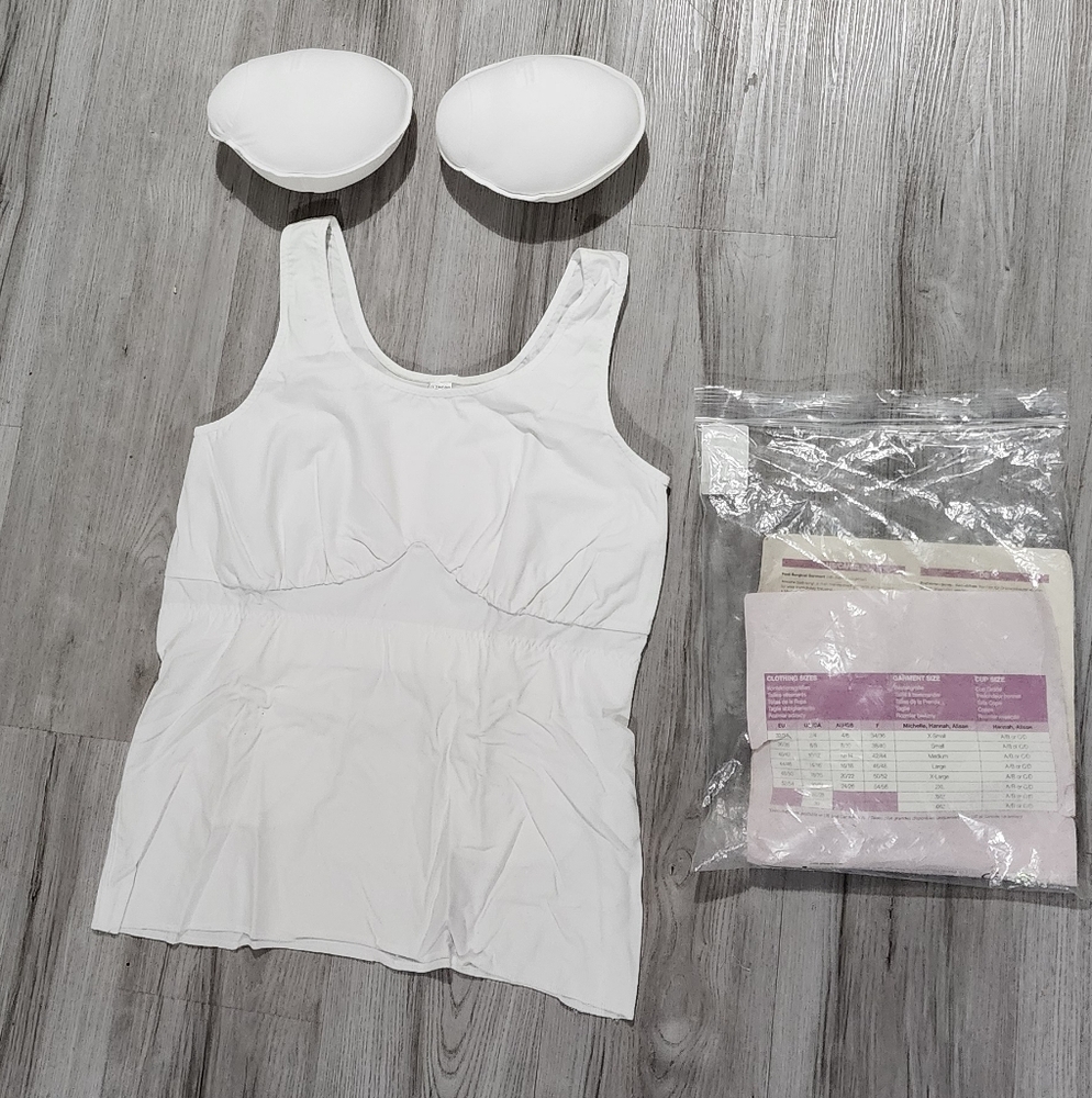 Amoena Michelle Post-Surgery Pocketed Camisole Women's Size 2X New - Picture 6 of 7